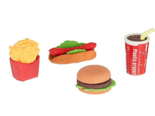 Fast Food ERASERS