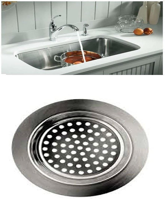 3 x Sink Strainer Bath Basin Filter Kitchen Metal