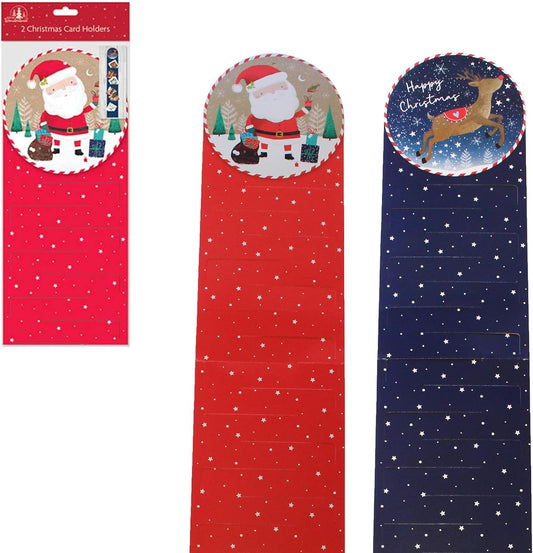 Christmas Card Holder for the Wall - Pack of 2